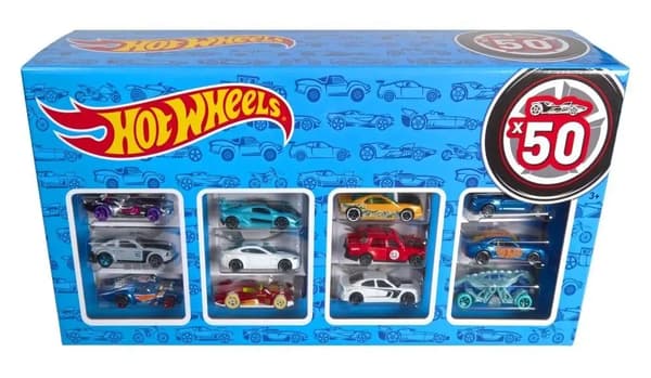 Hot Wheels 50-piece gift set by Mattel
