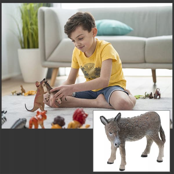 LIFELIKE DONKEY MODEL – A DECORATIVE ITEM FOR YOUR DESK OR SHELF
