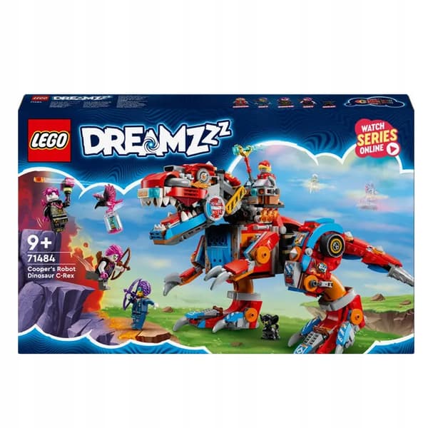LEGO DREAMZzz 71484 Cooper and the C-rex Robot
