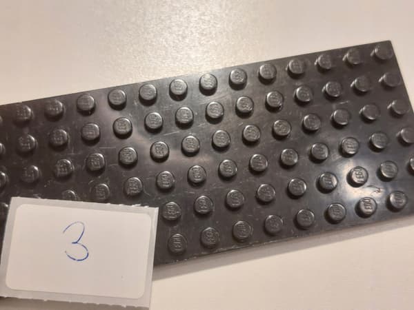 LEGO 3026 6x24 black brick