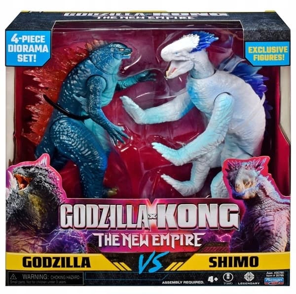 Action figures, 2-pack: GODZILLA vs. KONG NEW EMPIRE SET – GODZILLA VS SHIMO