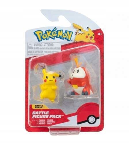 POKÉMON BATTLE FIGURE – PIKACHU + FUECOCO