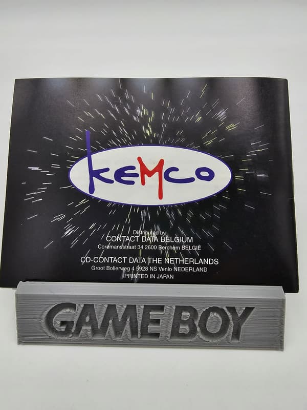 GAME BOY RUMBLE RACE TOP GEAR RALLY ORIGINAL