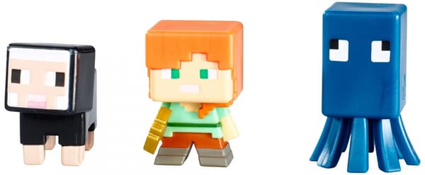 Mattel: MINECRAFT MINI FIGURES 3-PACK CKH40