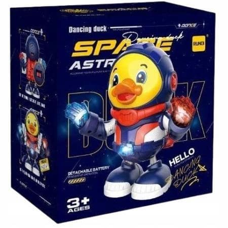BATTERY-OPERATED DANCING ASTRONAUT DUCK
