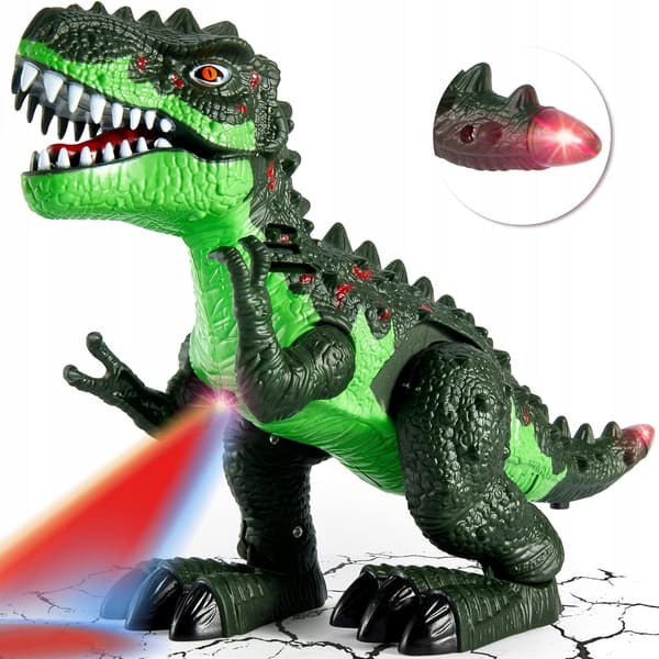 Realistic Dinosaur Figurine, Large Size, Physical and Virtual Play