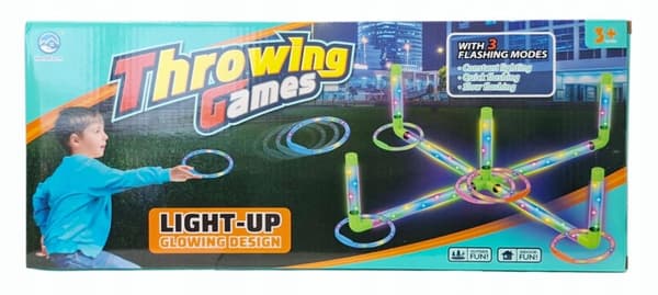 LED HOOP-THROWING ARCADE GAME
