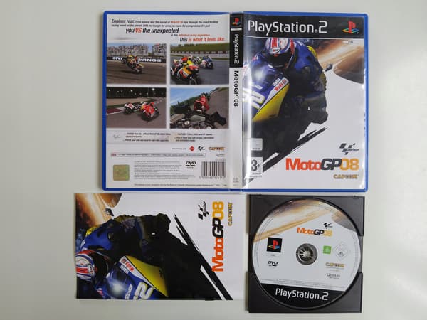 MOTOGP 08 PS2 3xA