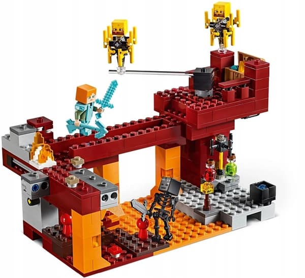 LEGO MINECRAFT 21154 FLAME BRIDGE SET