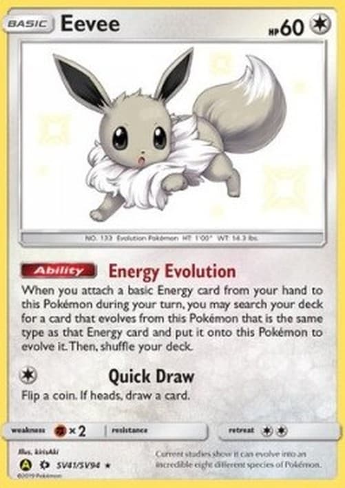 Pokemon TCG Eevee