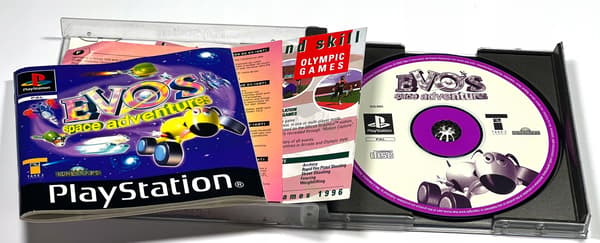Evo's Space Adventure PlayStation 1 PS1 PSX