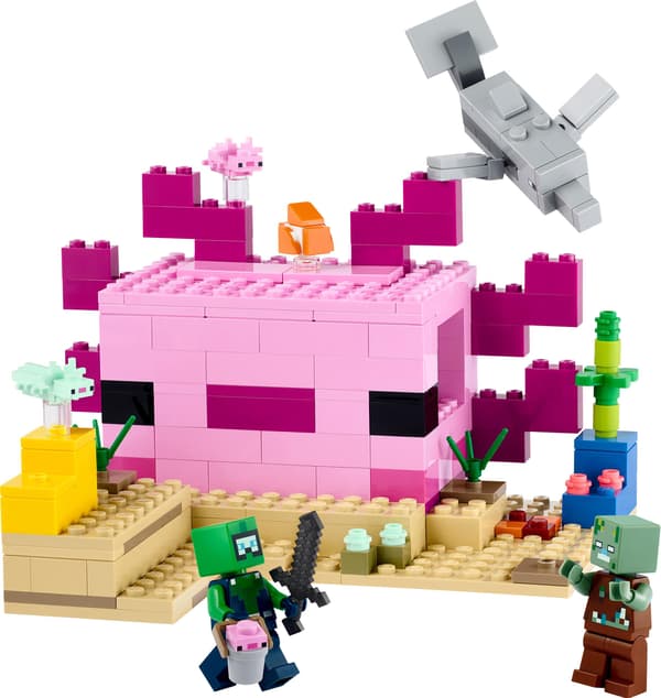 LEGO Minecraft 21247 Axolotl’s House