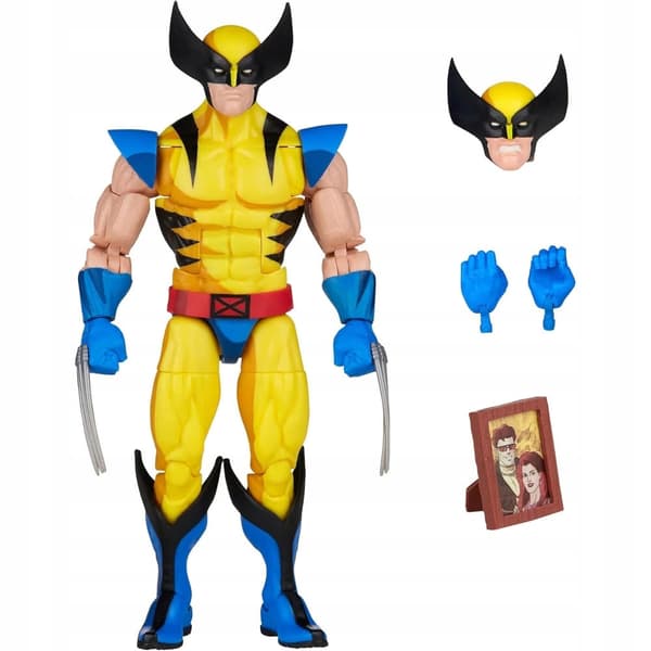 MARVEL COMICS LEGENDS X-MEN HASBRO ORIGINAL ARTICULATED WOLVERINE FIGURE