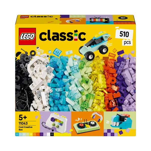 LEGO Classic 11043 Cool Creative Set – 510 pieces