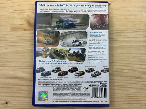 Colin McRae Rally 2005 for PlayStation 2 (PS2) #6677