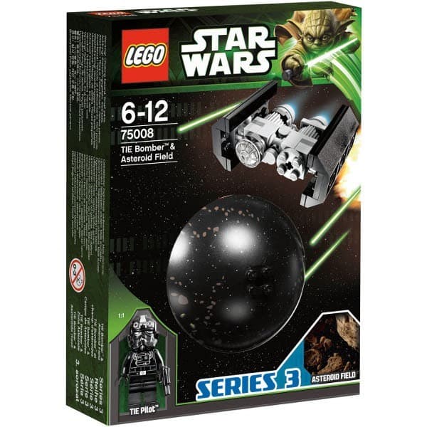 LEGO STAR WARS TIE BOMBER & ASTEROID FIELD 75008
