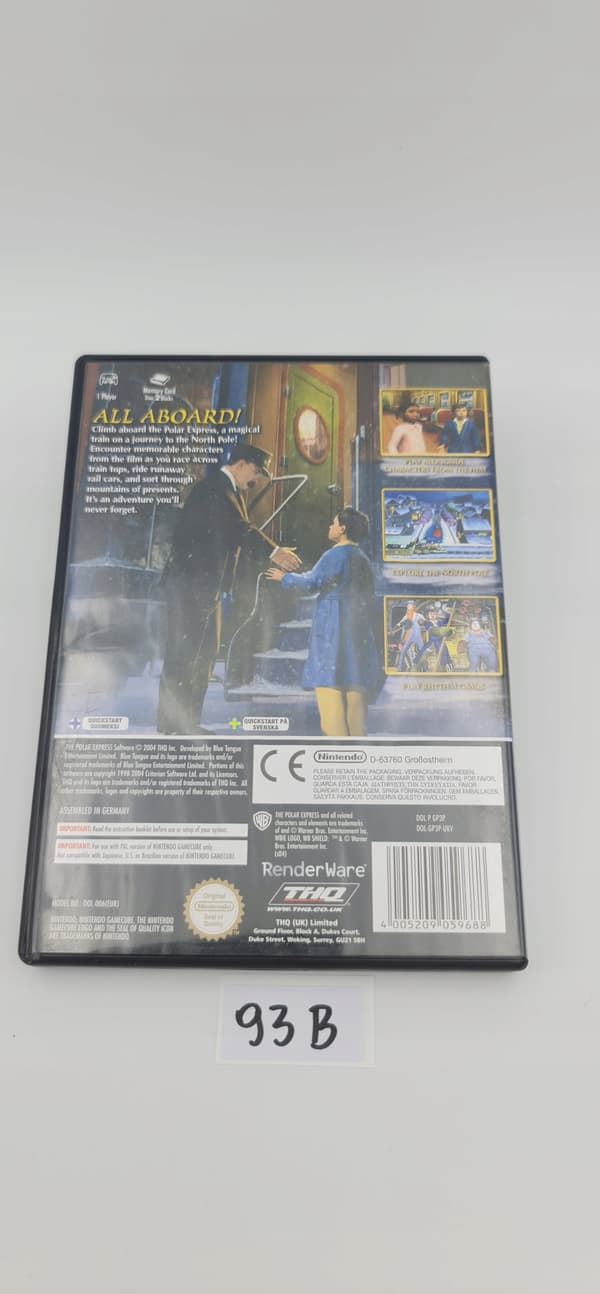NINTENDO GAMECUBE THE POLAR EXPRESS