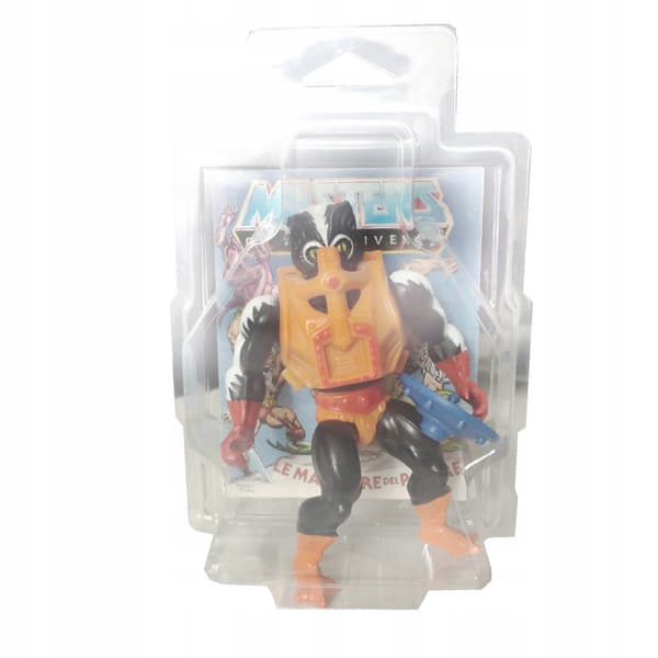 3 PVC boxes for storing Motu figurines – collection and protection