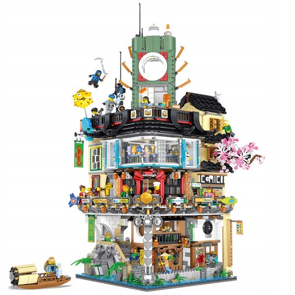 LEGO 70620 Ninjago City: Jay, Kai, Lloyd and Juno