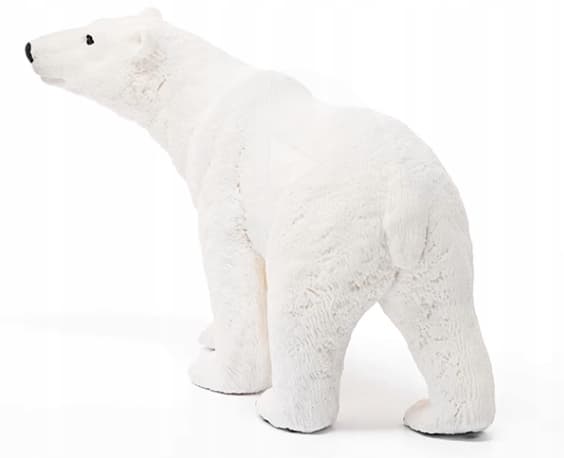 CHILD'S GIFT: POLAR BEAR FIGURINE – STURDY TOY