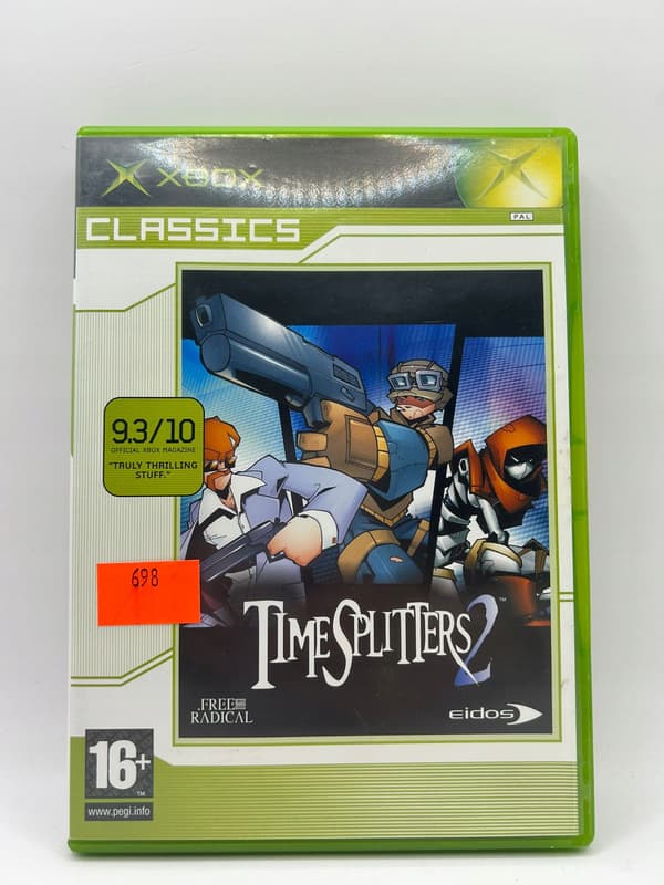 Time Splitters 2 3XA XBOX CLASSIC Microsoft Xbox