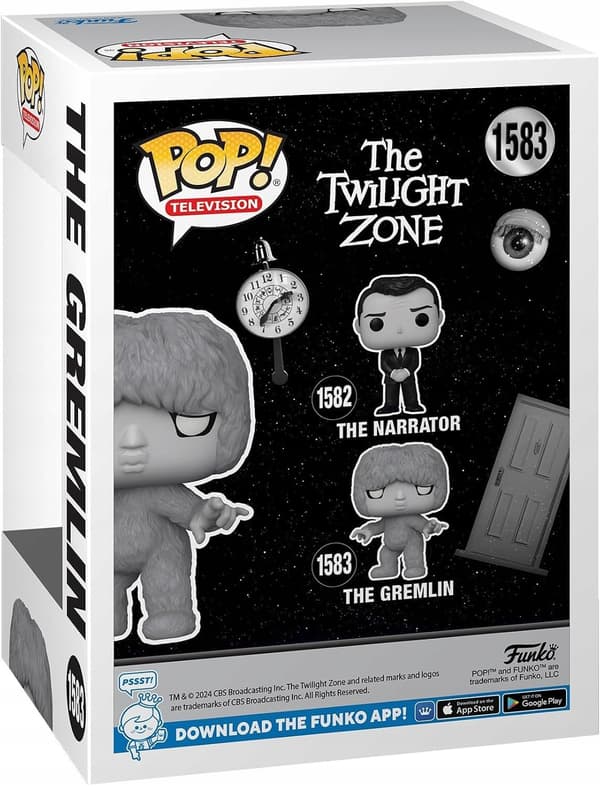 FUNKO POP THE TWILIGHT ZONE THE GREMLIN 1583