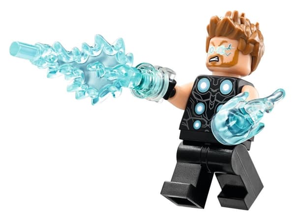 Lego Avengers @@@ THOR + WEAPONS @@@ figure from set 76102