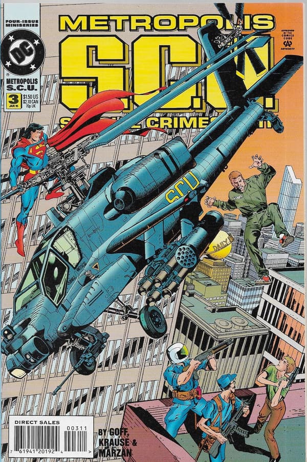 DC Metropolis S.C.U. Comic 1–4/1994 (in English) Superman