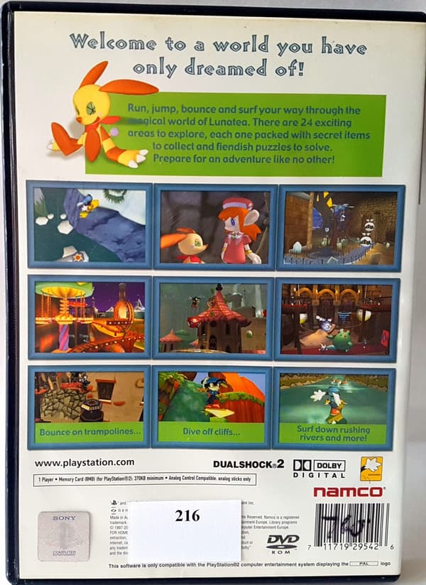 KLONOA 2 LUNATEA'S VEIL PS2 – A COLOURFUL ARCADE PLATFORMER!