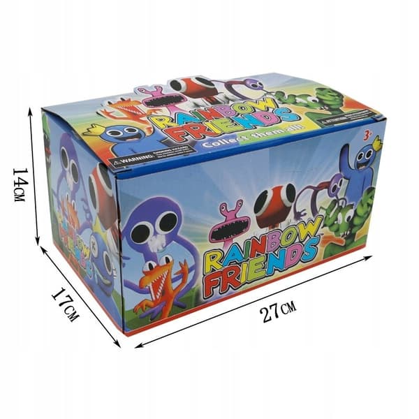 RAINBOW FRIENDS FIGURINE SET – COMPLETE SET – CAI CARD