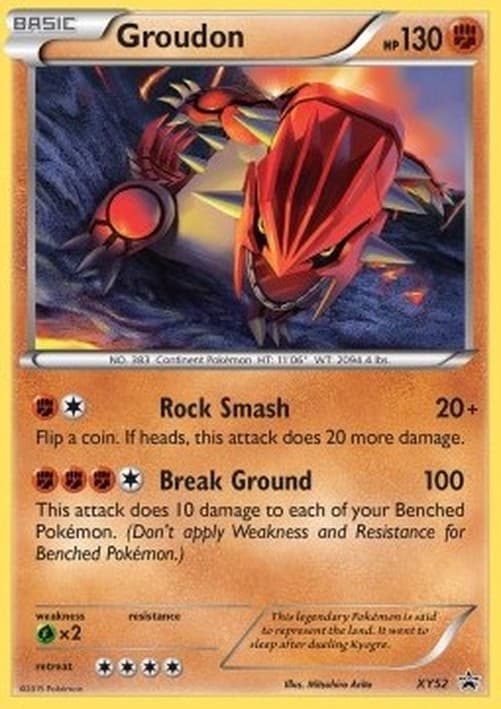Pokemon TCG Groudon