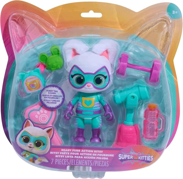 JUST PLAY Super Cats: Kizia Ready for Action – 7-piece set