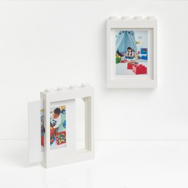 LEGO® white photo frame NHG cardboard box