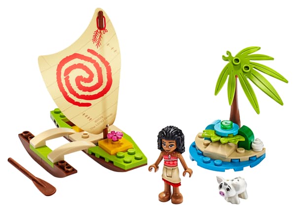 LEGO Disney 43170 Moana’s Ocean Adventure – SECOND-HAND, COMPLETE SET