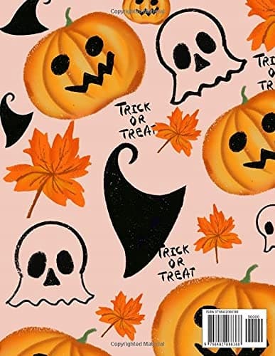 Notebook: Trick or treat notebook, Halloween special