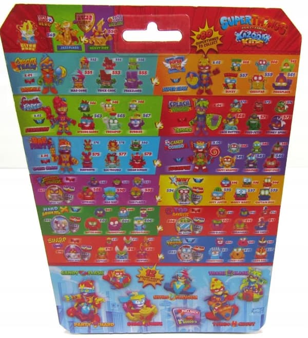 Super Things SUPER ZINGS SERIES 8 THINGS SLIDER RAMP 4 FIGURES