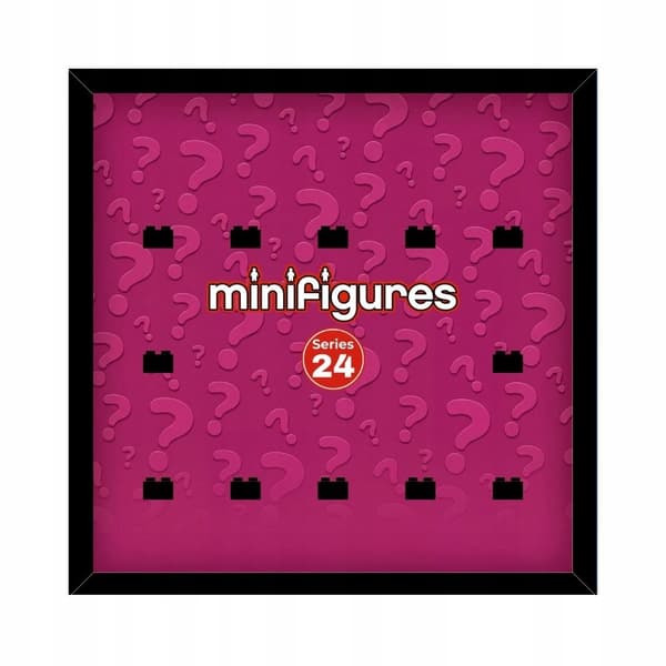Personalised LEGO Minifigure Display Frame 71037, Series 24
