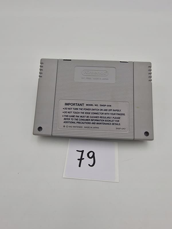 NINTENDO SNES BRAM STOKER’S DRACULA