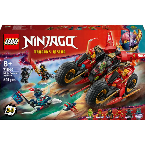 LEGO NINJAGO 3-in-1 Ninja Combat Vehicle 71844