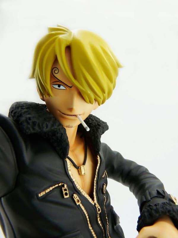 One Piece Anime Sanji 3 Musketeers Plex Figurine