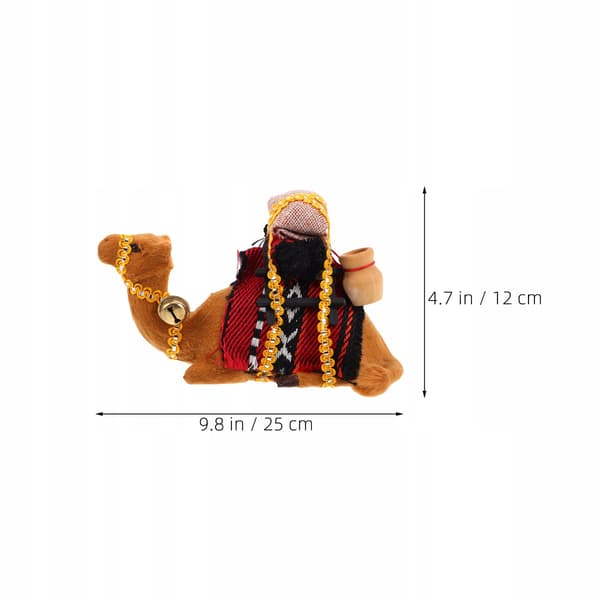 REALISTIC CHOCOLATE CAMEL FIGURINE – REALISTIC ANIMAL DECORATION