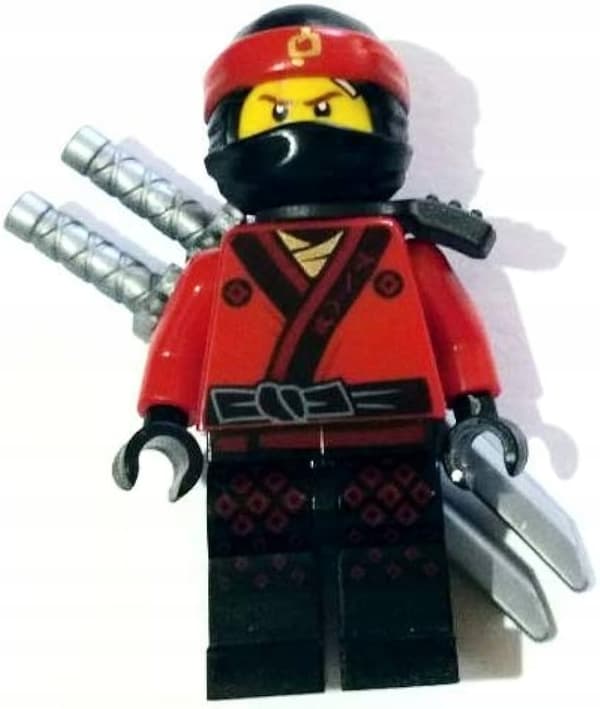 Lego Ninjago @@@ KAI njo349 + WEAPONS @@@ minifigure from 70615