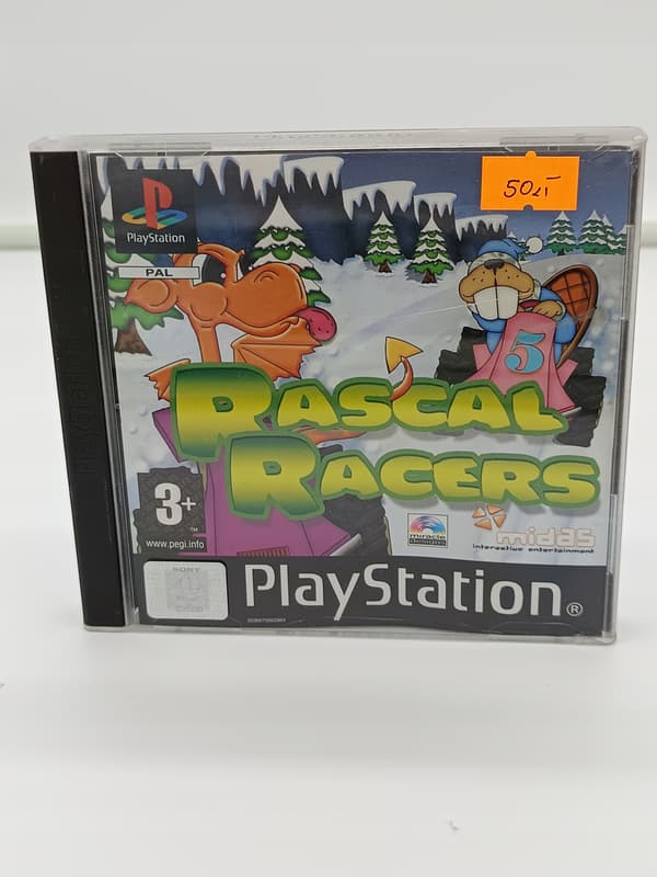 Rascal Racers for PlayStation (PSX) – boxed