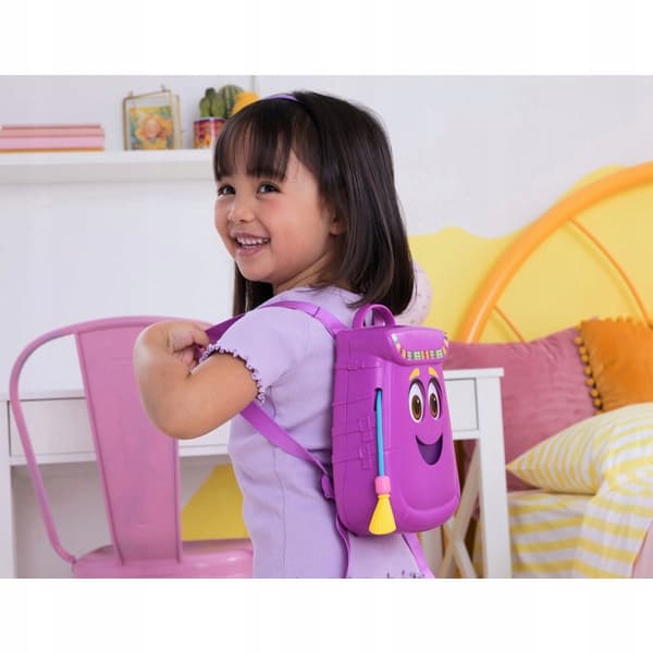 DORA AND FRIENDS BACKPACK SET: ACCESSORIES, TOY, BINOCULARS, MAP AND COMPASS