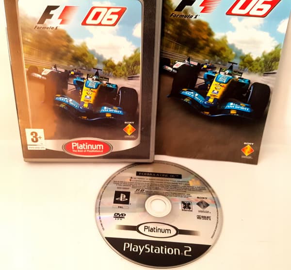 F1 06 / FORMULA ONE 06 PS2 – FORMULA 1 RACING ON THE PS2!