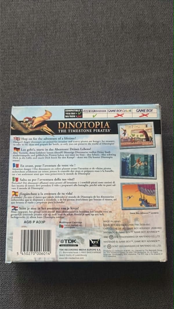 DINOTOPIA – GAMEBOY ADVANCE IDEAL – GAMESOFT