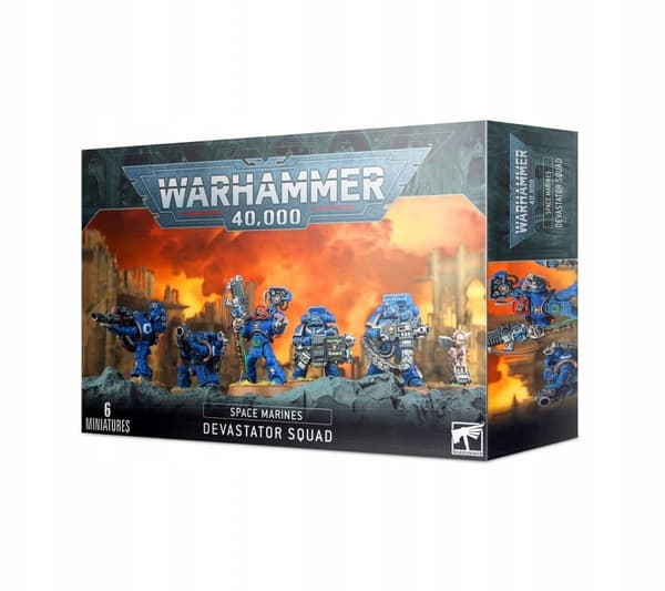 Warhammer 40 000: SPACE MARINE DEVASTATOR SQUAD, Games Workshop