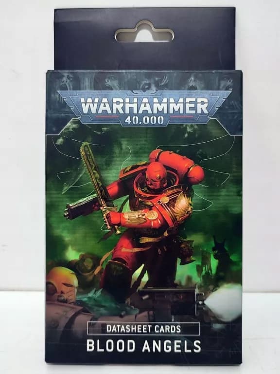 WH 40K BLOOD ANGELS CARDS