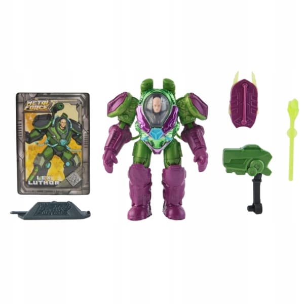DC METAL FORCE LEX LUTHOR COLLECTOR’S METALLIC ACTION FIGURE, 10 CM