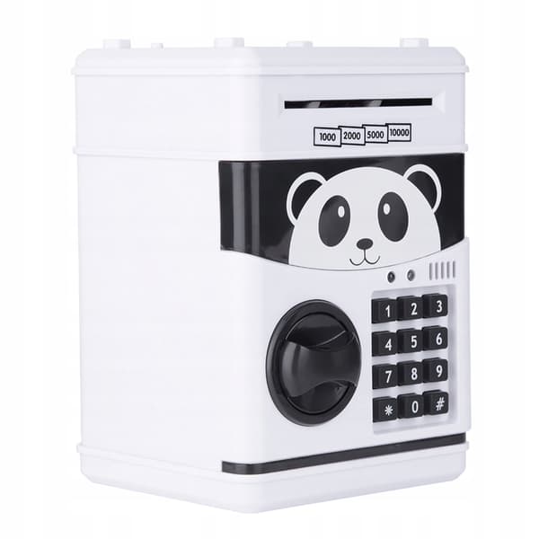 A small, charming coin box. Password lock. JS Security